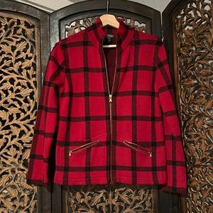 Red and Gold Ralph Lauren Jacket / Cardigan